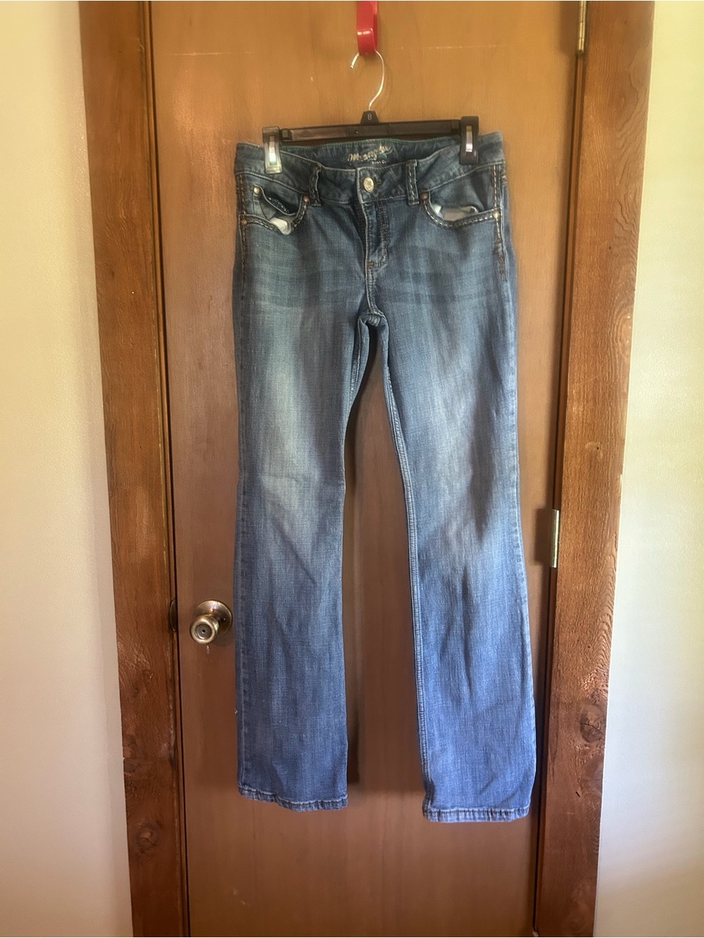 Classic Women's Blue Boot-Cut Jeans